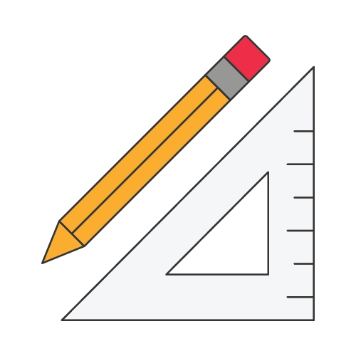 קו לנגר - אייקון סרגל