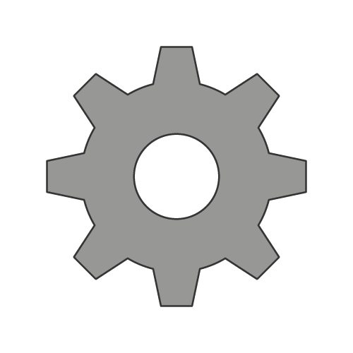 קו לנגר - אייקון הגדרות